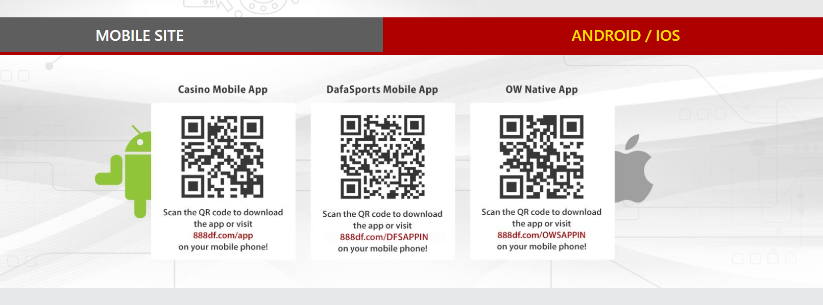 mobile app
